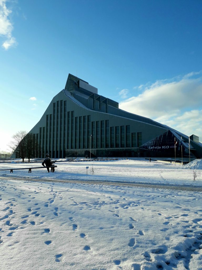 biblioteca nazionale Lettonia