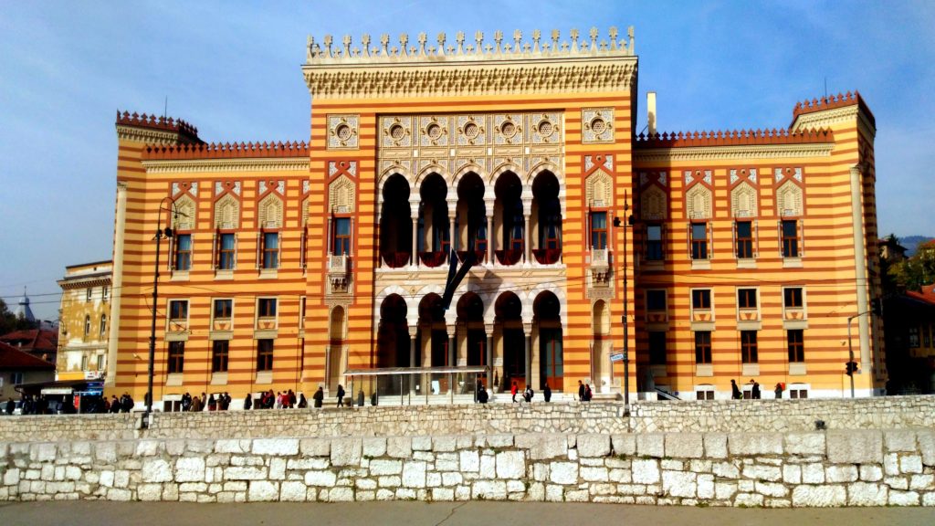 biblioteca nazionale a Sarajevo